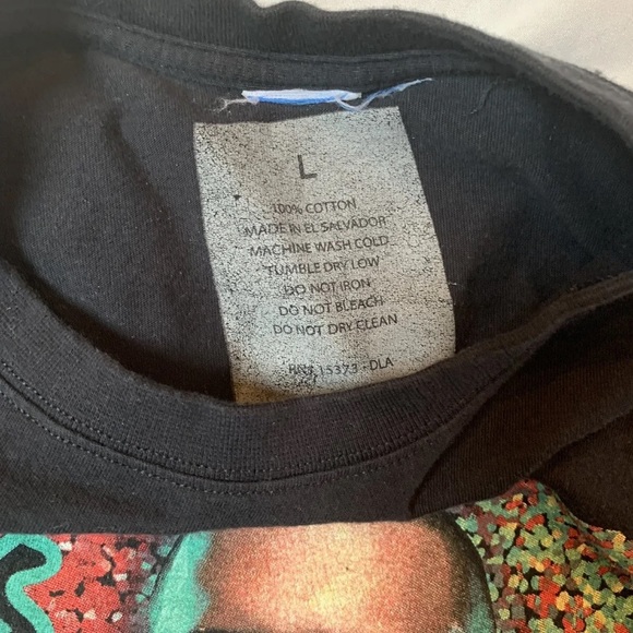 Chris Brown 2015 One Hell Of A Night Tour Tee Small Rap T-Shirt 2 Sided Rare - Picture 5 of 5